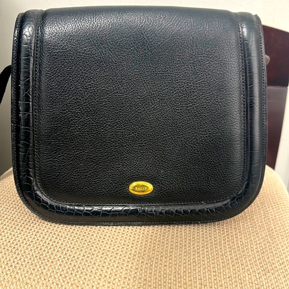 Bally Handbags - Vintage Bally Croc boarder and strap crossbody bag